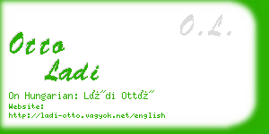 otto ladi business card